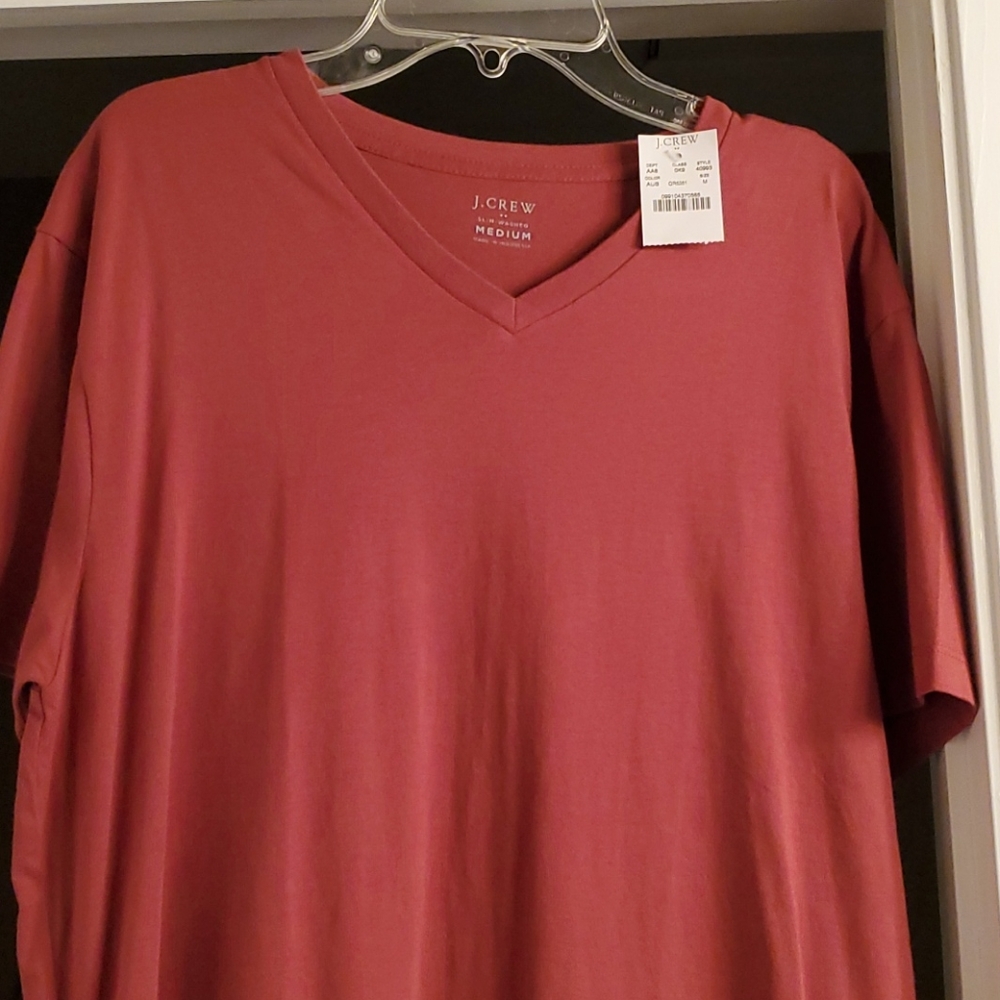 Brand New Rust Color J. Crew Short Sleeve T-Shirt